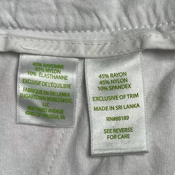 Lilly Pulitzer #012703 Women's Pink Green Floral Reggie Knit Short Size 0 - Picture 6 of 7